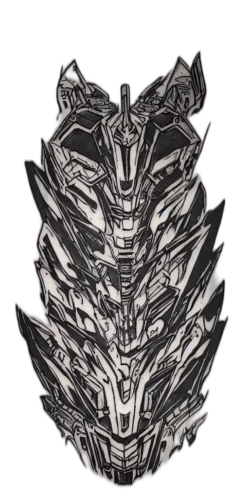 robot, crown, weapon, jacket transparent PNG cut-out