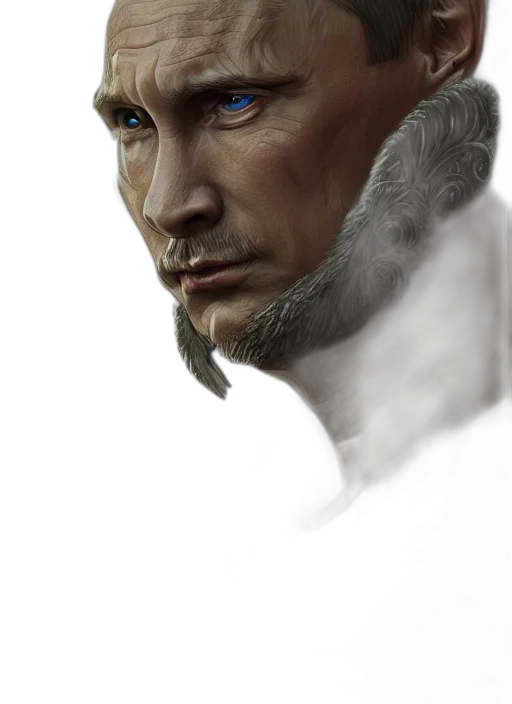 face, dragon, fantasy art, photorealistic transparent PNG cut-out