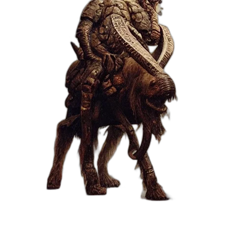 creature, dragon, staff, animal transparent PNG cut-out