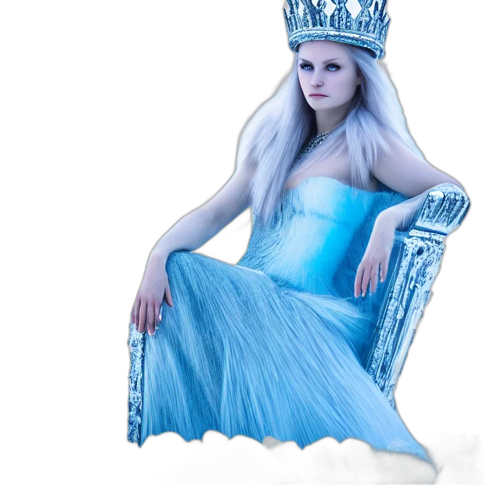 dress, crown, fantasy art, concept art transparent PNG cut-out