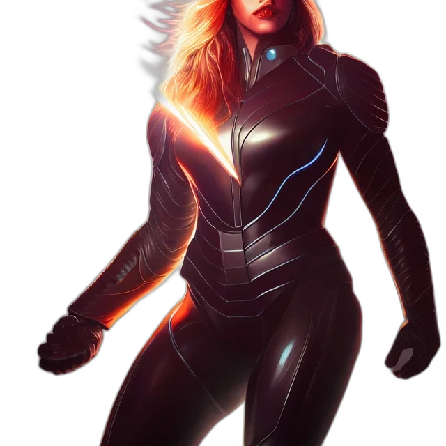 jacket, comic book art, concept art, fantasy art transparent PNG cut-out