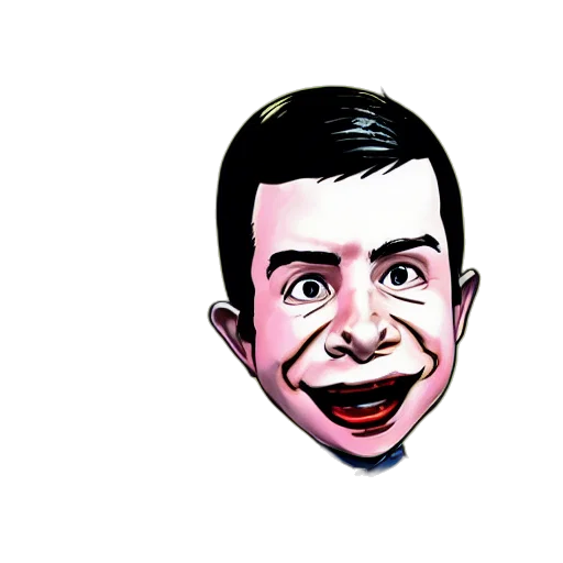 face, cartoon, pixel art, photorealistic transparent PNG cut-out