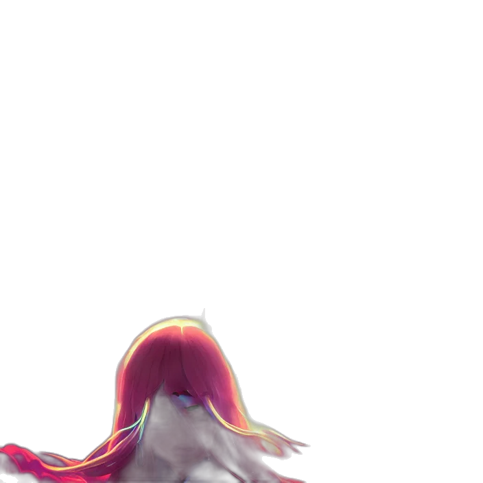creature, hair, dress, crown transparent PNG cut-out