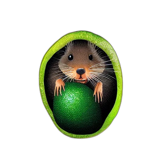 animal, food, creature, hat transparent PNG cut-out