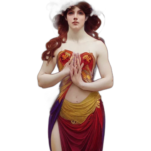 dress, fantasy art, concept art, pixel art transparent PNG cut-out