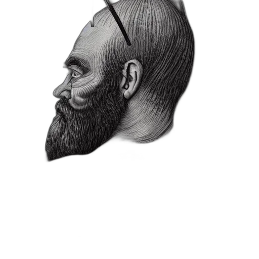 face, hat, hair, crown transparent PNG cut-out