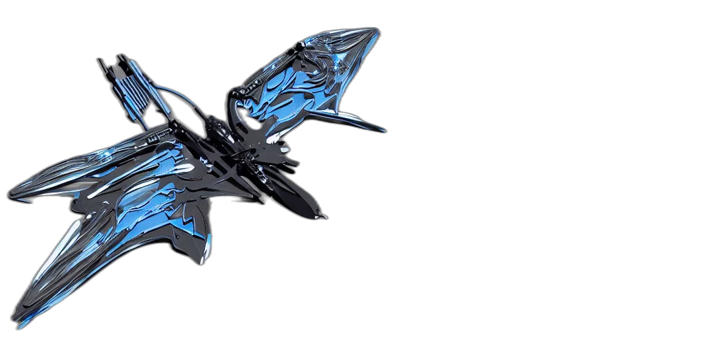 weapon, dragon, 3d render, concept art transparent PNG cut-out