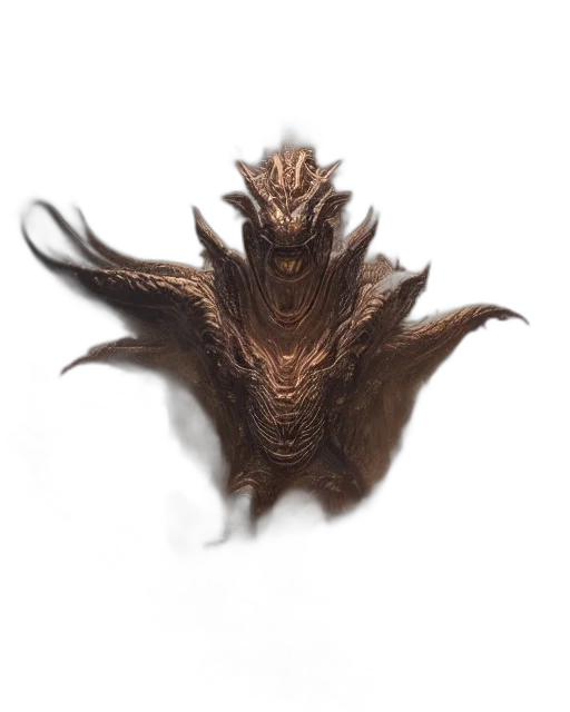 dragon, creature, mask, animal transparent PNG cut-out