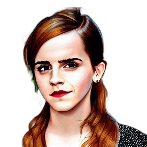 face, hair, jacket, dress transparent PNG cut-out