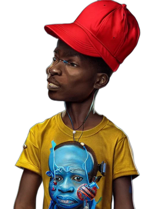 face, hat, mask, robot transparent PNG cut-out