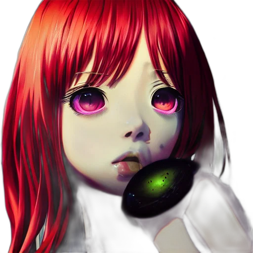 robot, creature, face, fantasy art transparent PNG cut-out