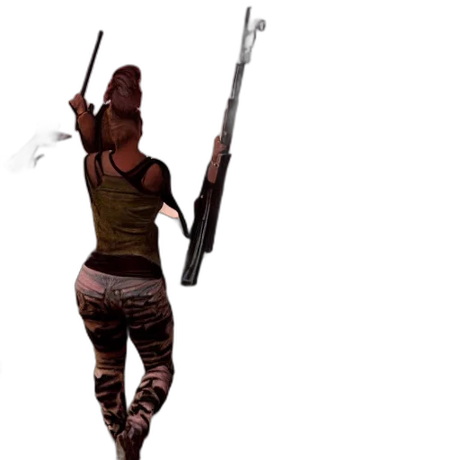staff, weapon, concept art, 3d render transparent PNG cut-out