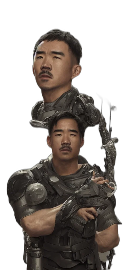 staff, weapon, face, concept art transparent PNG cut-out