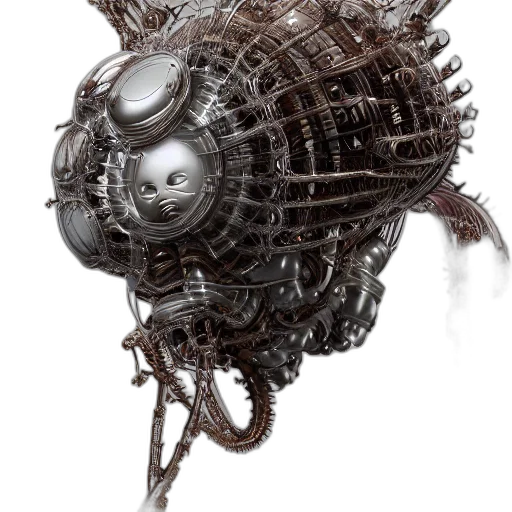 robot, weapon, hair, car transparent PNG cut-out