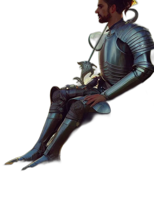 sword, staff, robot, weapon transparent PNG cut-out