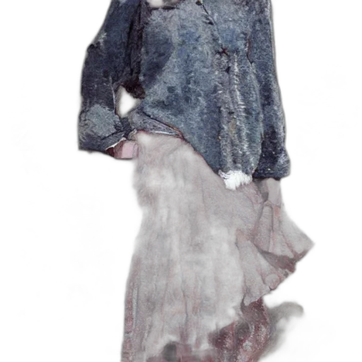 dress, jacket, staff, jewelry transparent PNG cut-out