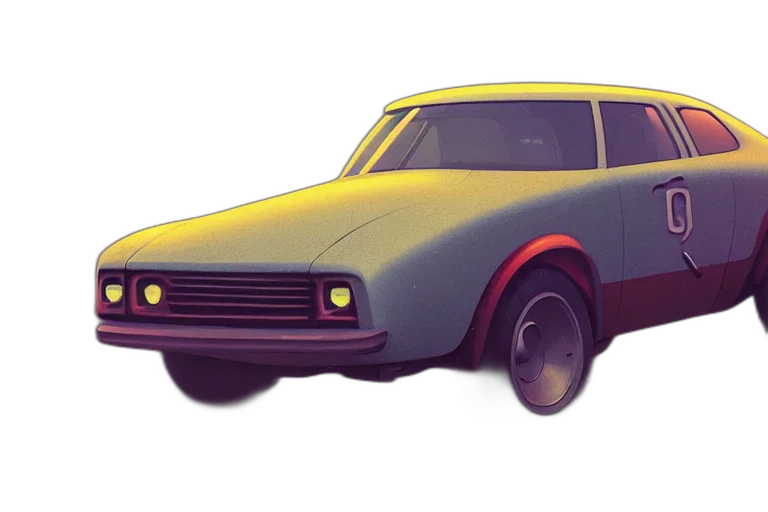 car, weapon, robot, photorealistic transparent PNG cut-out