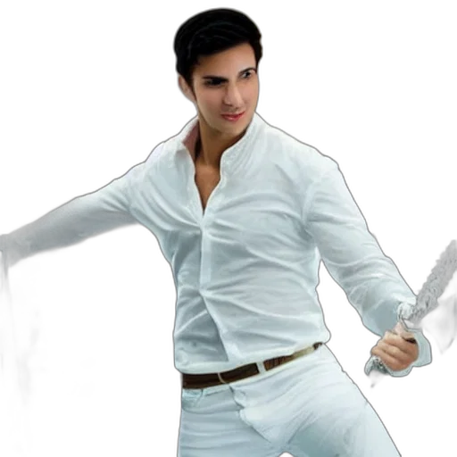 sword, weapon, staff, jacket transparent PNG cut-out