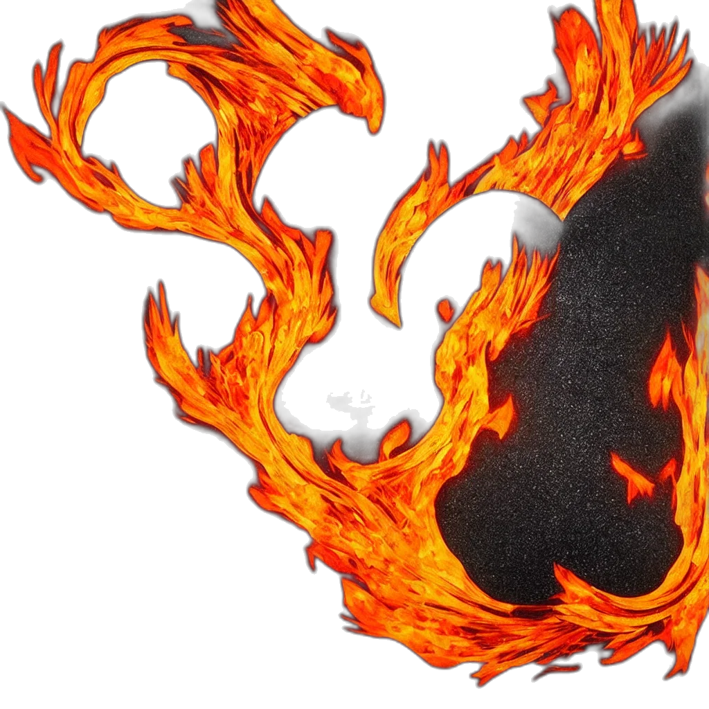 dragon, mask, jacket, hair transparent PNG cut-out