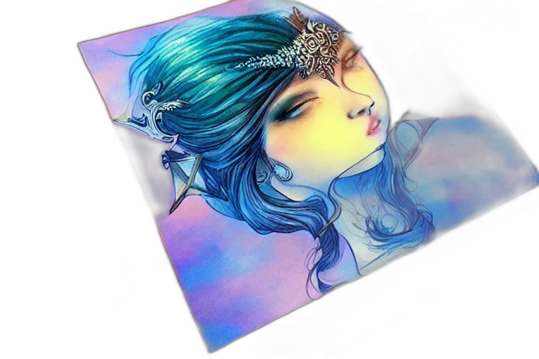 jewelry, crown, fantasy art, photorealistic transparent PNG cut-out