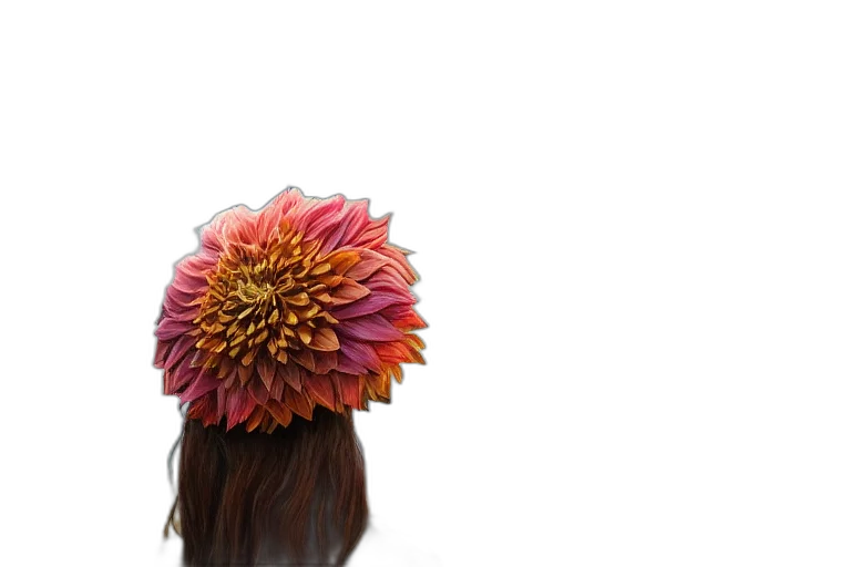 crown, flower, hat, hair transparent PNG cut-out