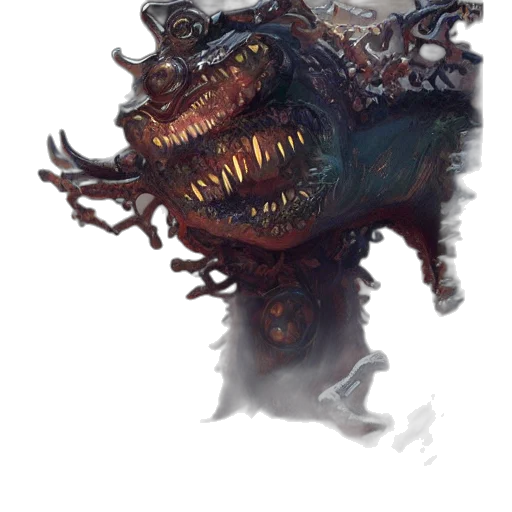 dragon, creature, face, mask transparent PNG cut-out