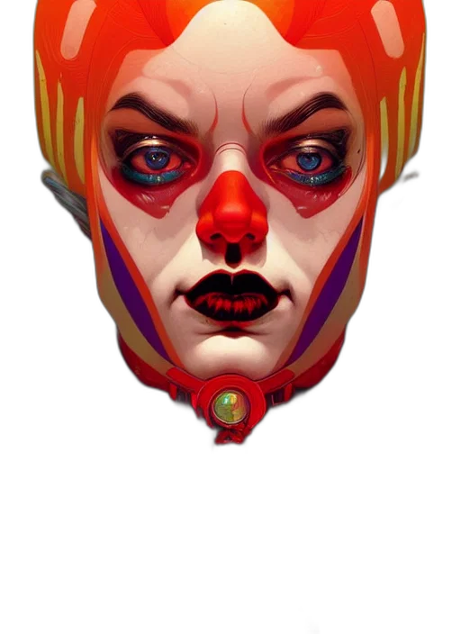 mask, face, crown, creature transparent PNG cut-out