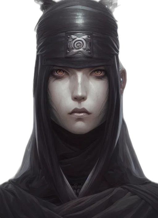 face, mask, hat, staff transparent PNG cut-out
