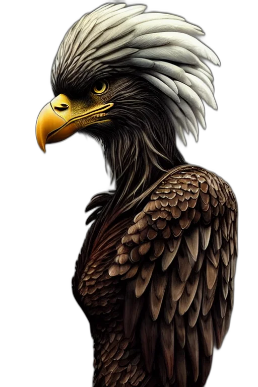 animal, face, staff, photorealistic transparent PNG cut-out