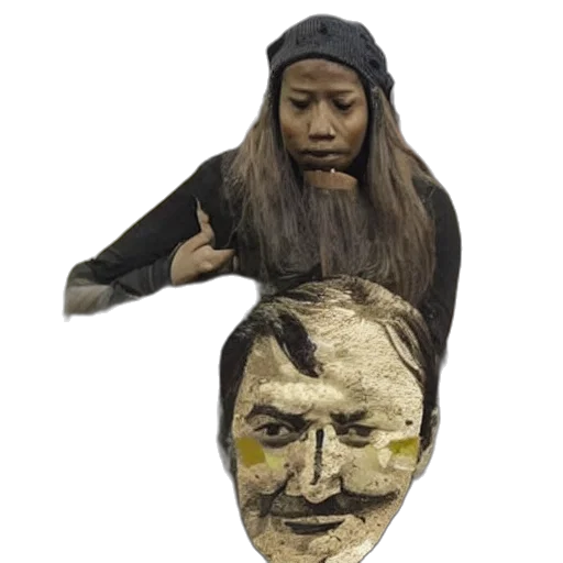 mask, face, hat, creature transparent PNG cut-out