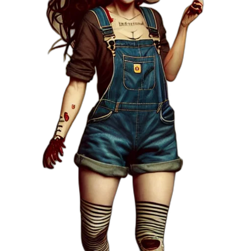 staff, dress, mask, jewelry transparent PNG cut-out