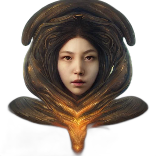 face, mask, dragon, creature transparent PNG cut-out