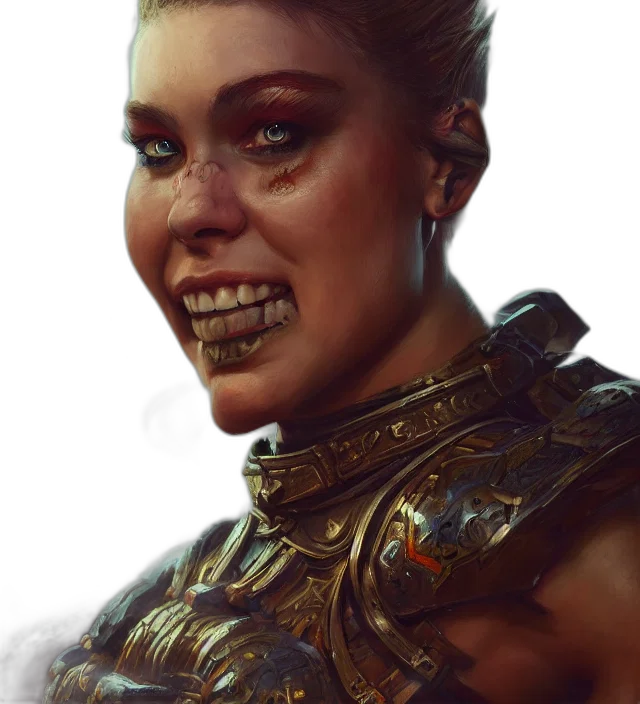face, dragon, fantasy art, concept art transparent PNG cut-out