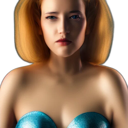 robot, face, hair, dress transparent PNG cut-out