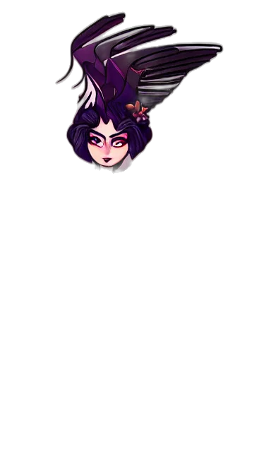 crown, staff, hat, creature transparent PNG cut-out