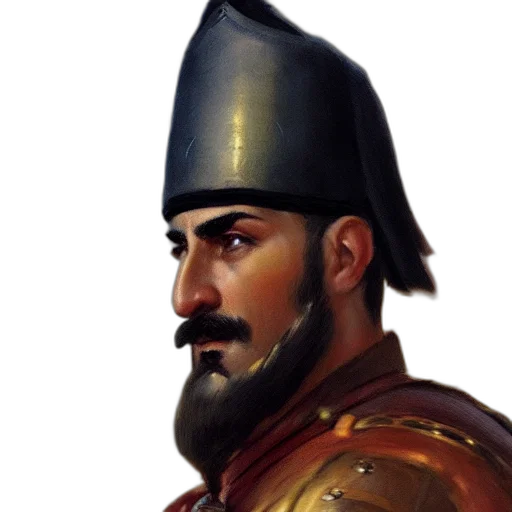 crown, staff, sword, face transparent PNG cut-out