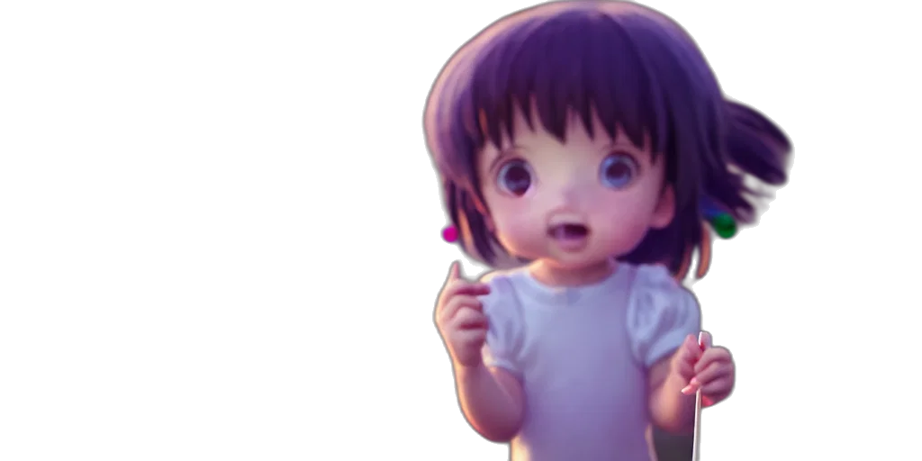 creature, face, robot, staff transparent PNG cut-out