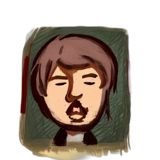 face, mask, staff, creature transparent PNG cut-out