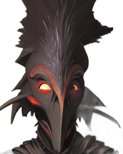 mask, creature, dragon, face transparent PNG cut-out