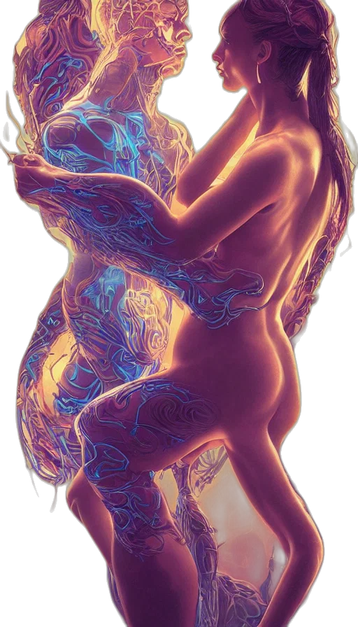 jewelry, dress, mask, photorealistic transparent PNG cut-out