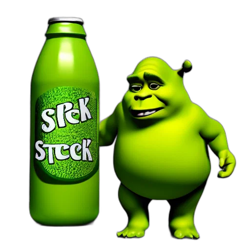 bottle, food, animal, creature transparent PNG cut-out
