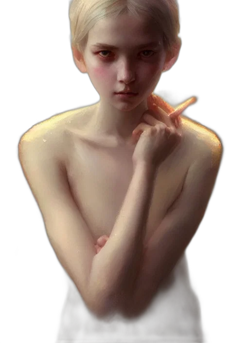 creature, face, jewelry, dress transparent PNG cut-out