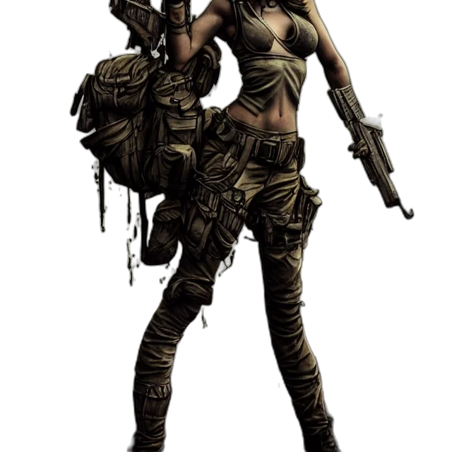 weapon, concept art, comic book art, fantasy art transparent PNG cut-out