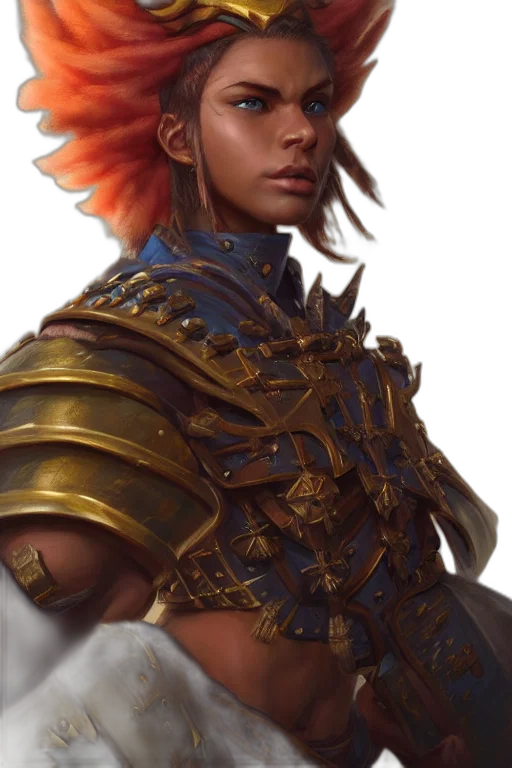 crown, face, staff, sword transparent PNG cut-out