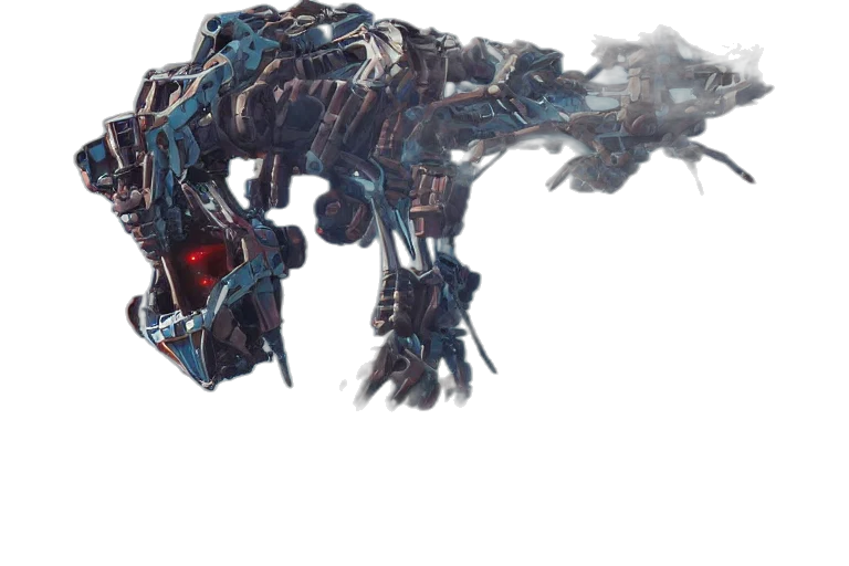 robot, weapon, dragon, creature transparent PNG cut-out