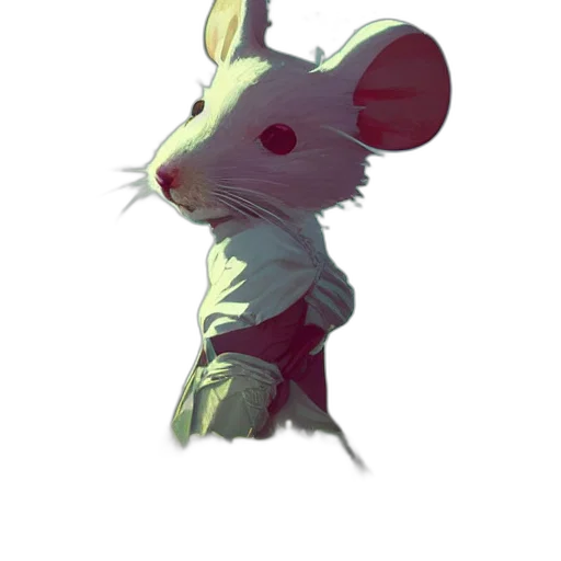 animal, creature, jacket, staff transparent PNG cut-out