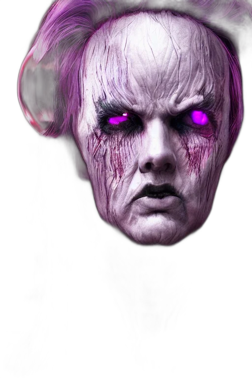 mask, face, creature, hair transparent PNG cut-out