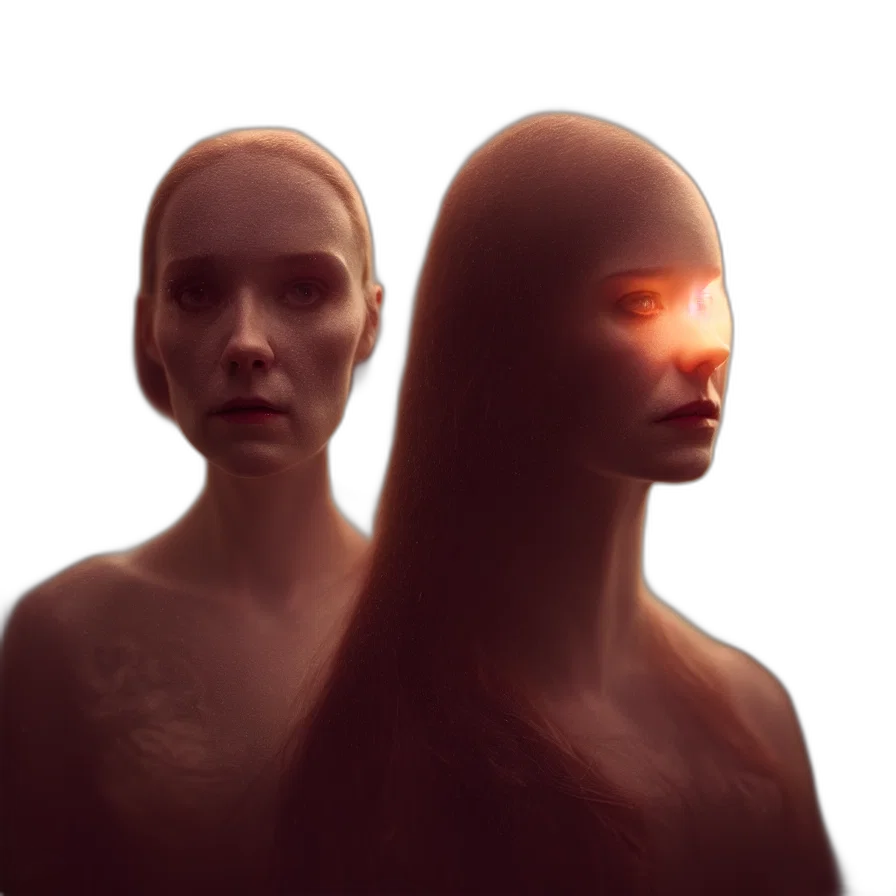 mask, face, robot, creature transparent PNG cut-out