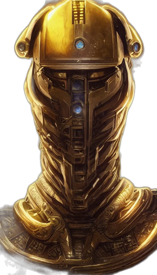 mask, robot, face, crown transparent PNG cut-out