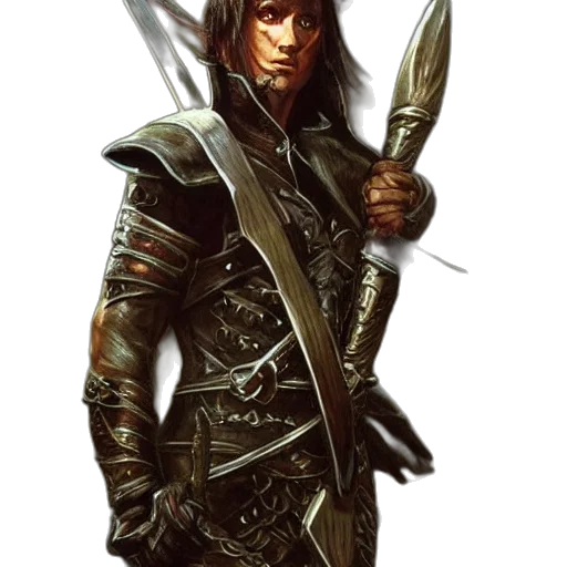 sword, staff, weapon, jacket transparent PNG cut-out
